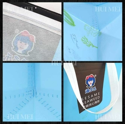 Polipropilene non tessuto su ordinazione Tote Bags 60gsm di Spunbonded a 180gsm