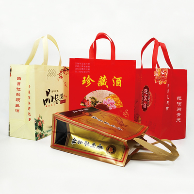 Borse impermeabili per confezioni regalo con logo stampato personalizzato impermeabile. Borsa singola per bottiglia di vino