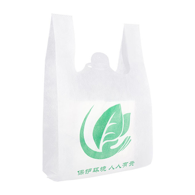 Casa non tessuta biodegradabile dei pp Carry Bag Tear Resistant For