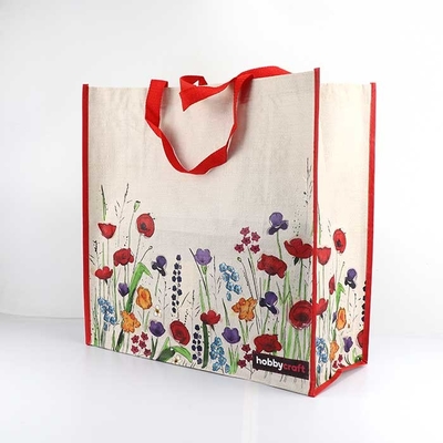 L'abitudine di cucito amichevole di colore pieno dei sacchetti della spesa 165Gsm di Eco ha stampato Tote Bags non tessuto
