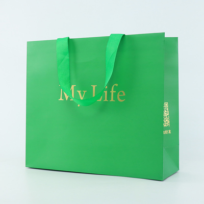 Maniglia su ordinazione di Logo Paper Bag With Rope del regalo di lusso