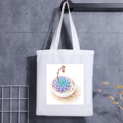 Borsa a marsupio per promozione regalo in tela con manico piccolo con logo stampato personalizzato