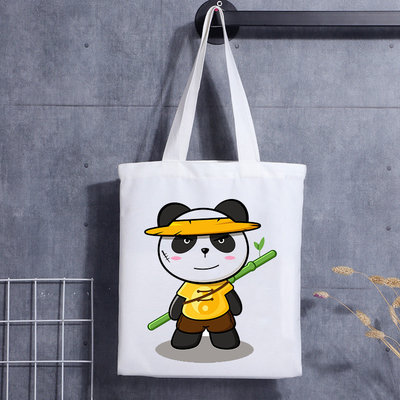 Borsa a marsupio per promozione regalo in tela con manico piccolo con logo stampato personalizzato