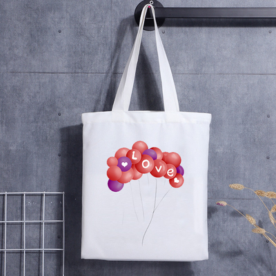 Borsa tote in tela ecologica stampata con logo stampato riutilizzabile personalizzabile