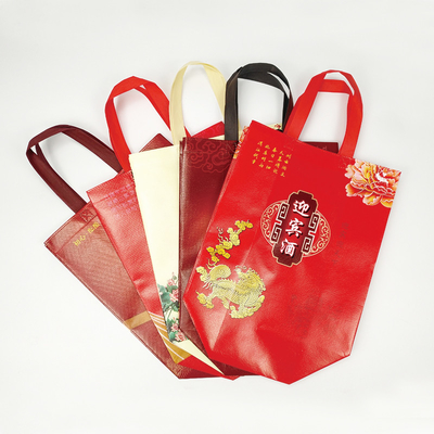 Borse impermeabili per confezioni regalo con logo stampato personalizzato impermeabile. Borsa singola per bottiglia di vino