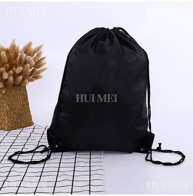 Zaino in tessuto non tessuto riutilizzabile Personalizzato Eco Christmas Cartoon Dust Borsa regalo con coulisse
