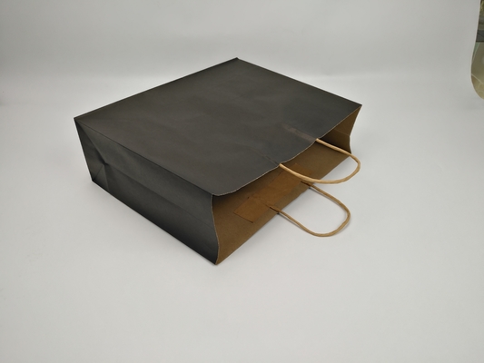 Borsa regalo in carta biodegradabile personalizzata con manici regalo in carta kraft per tè