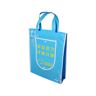 Tote Shopping Reusable Biodegradable Bag pieghevole con la maniglia impermeabilizza