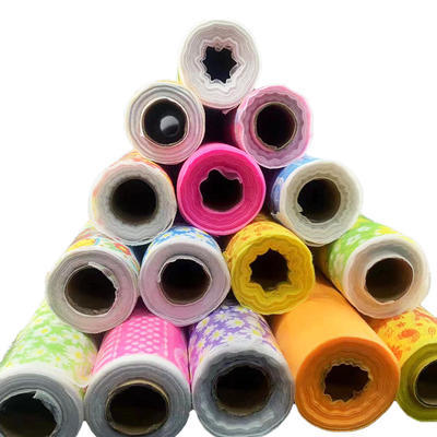 Il tessuto biodegradabile del polipropilene non rotola il materiale non tessuto del rotolo della tovaglia