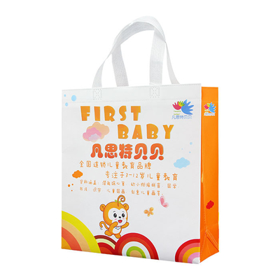 Sacchetti della spesa non tessuti biodegradabili Spunbond del regalo 60gsm