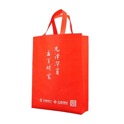 La maniglia amichevole delle borse tessuta Tote Custom Printed Polypropylene Non di Eco insacca lo strappo resistente