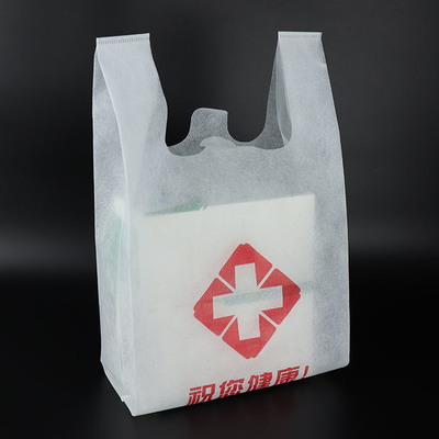 Borsa non tessuta amichevole della maglietta di Eco per strizzacervelli di compera resistenti