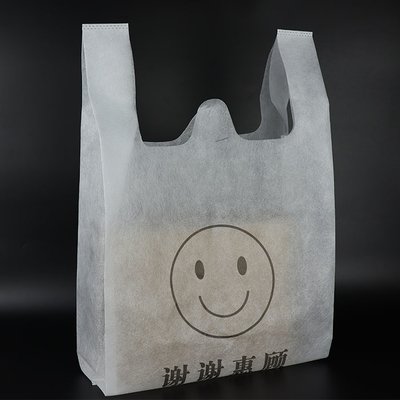 Strappo non tessuto laminato della borsa della maglietta del polipropilene resistente