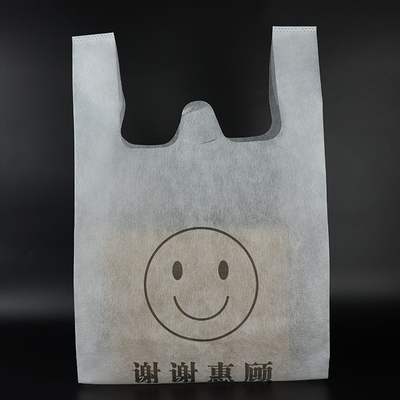Strappo non tessuto laminato della borsa della maglietta del polipropilene resistente