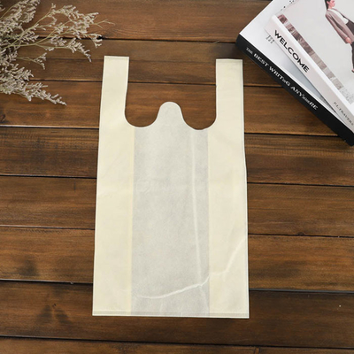 l'abitudine non tessuta del supermercato della borsa della maglietta di 50gsm Eco ha stampato Tote Bags non tessuto