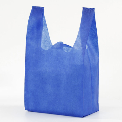 La borsa non tessuta trattata della maglietta del polipropilene restringe resistente laminata