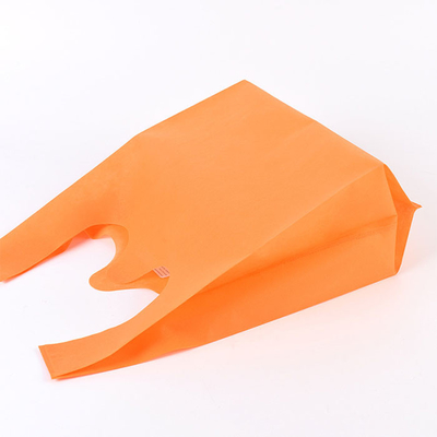 la borsa non tessuta della maglia del polipropilene del vergine 50Gsm ha laminato Tote Bags non tessuto su ordinazione