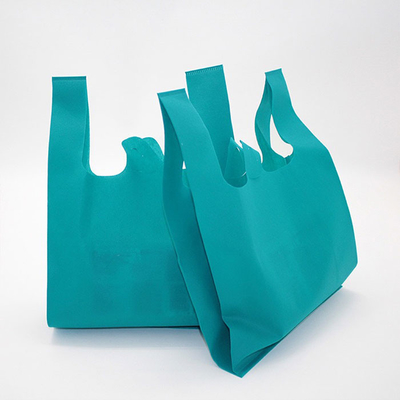 Strappo non tessuto respirabile 60gsm resistente della borsa della maglietta del polipropilene