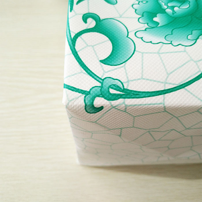 Borsa non tessuta pieghevole rispettosa dell'ambiente 65Gsm biodegradabile