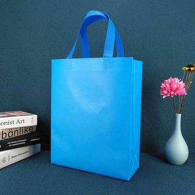 La piegatura dei sacchetti della spesa 85gsm di Tote Reusable Promotional Non Woven ha laminato