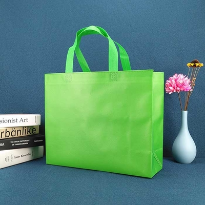 Borsa non tessuta non tessuta promozionale amichevole della scarpa di verde dei sacchetti della spesa 50gsm di Eco