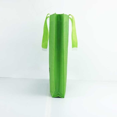 Il polipropilene riutilizzabile tessuto insacca il verde trattato respirabile delle borse di 29*35cm