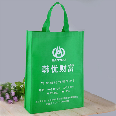 La matrice per serigrafia 96gsm ha laminato l'abitudine biodegradabile non tessuta Tote Bags non tessuto di Eco delle borse