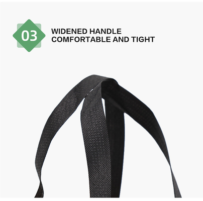 Tote Shopping Bags Enviromental Protection non tessuto 80gsm