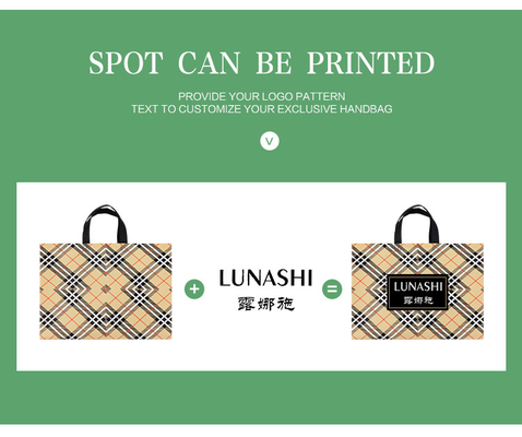 Tote Shopping Bags Enviromental Protection non tessuto 80gsm
