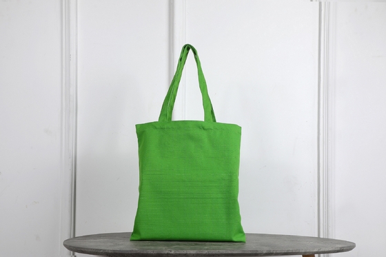 Borsa a tracolla in tela 100% cotone Tote Riutilizzabile Costom Borsa con manico progettata