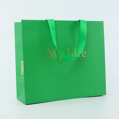 Maniglia su ordinazione di Logo Paper Bag With Rope del regalo di lusso