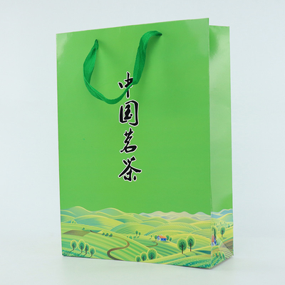 Protezione dell'ambiente d'imballaggio di regalo del tè del contenitore dell'alto grado di carta della borsa