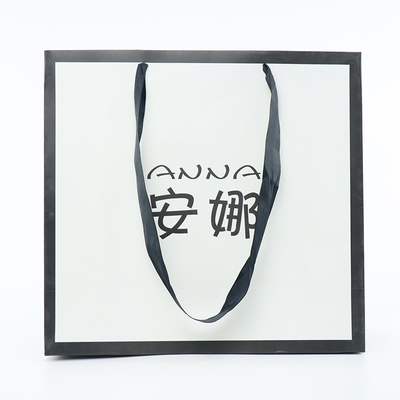 Acquisto variopinto Tote Bag With Logo della borsa di carta kraft della stampa su ordinazione