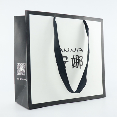 Acquisto variopinto Tote Bag With Logo della borsa di carta kraft della stampa su ordinazione