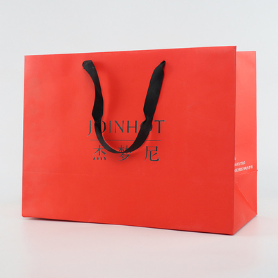 Imballaggio su ordinazione di Logo Paper Bags Wine Clothing di acquisto della borsa del regalo