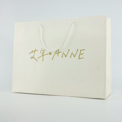 Riutilizzabile pieghevole su ordinazione di Logo Paper Bag Shopping Packaging del trasportatore del boutique